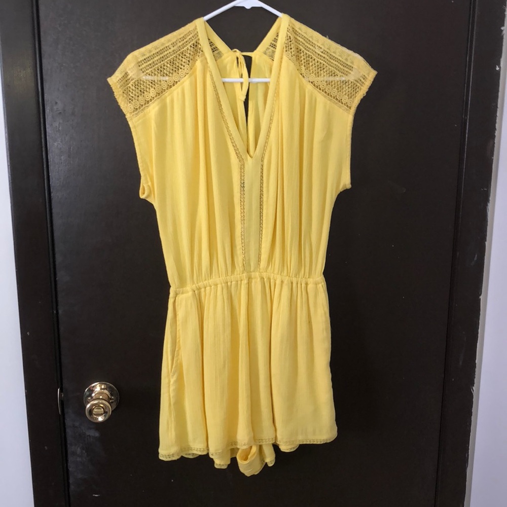 Yellow romper
